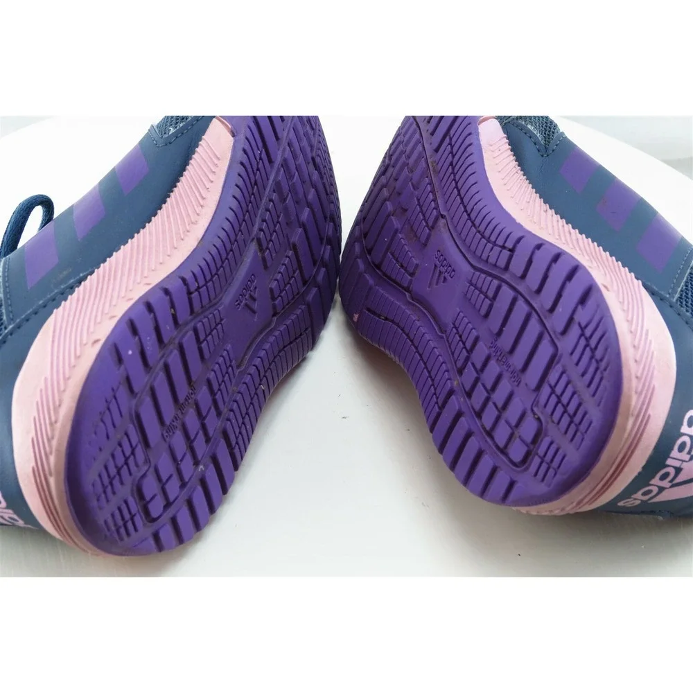 adidas Youth‎ Girls Shoes Size 1 M Blue Runn Mesh